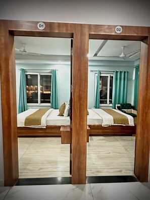 Deluxe Double Room, Balcony, Mountain View | Rollaway beds, free wired internet, bed sheets, wheelchair access - Hotel DS valley Rishikesh (Narendranagar)