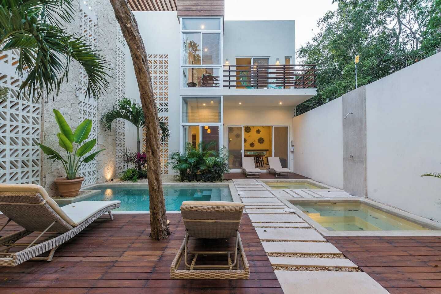 Beheizter Pool
