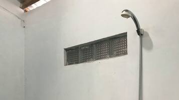 Family Twin Room, Garden View | Bathroom | Rainfall showerhead, free toiletries, bidet, towels