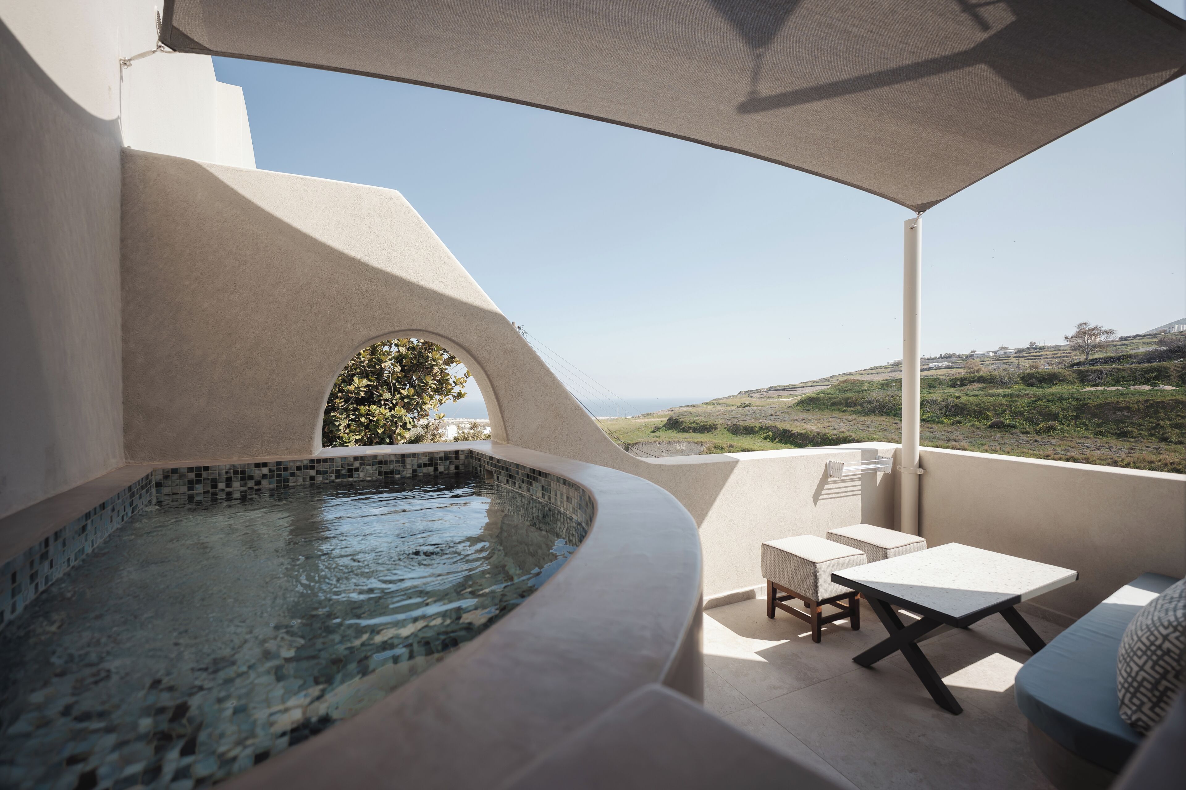 Galaria Serenity Villa with outdoor Hot Tub | Terrace/patio