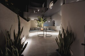 Executive Suite with outdoor Hot Tub | Terraza o patio