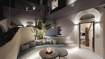 Executive Suite with outdoor Hot Tub | Terrasse/patio