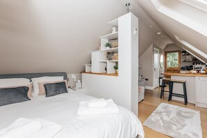 1 makuuhuone, ilmainen Wi-Fi, vuodevaatteet