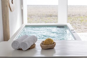 Senior Studio Suite, Sea Facing | 1 bedroom, in-room safe, desk, iron/ironing board
