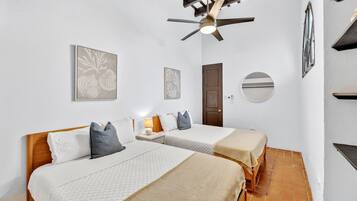 2 bedrooms, iron/ironing board