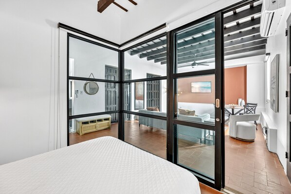 3 soveværelser, strygejern/strygebræt