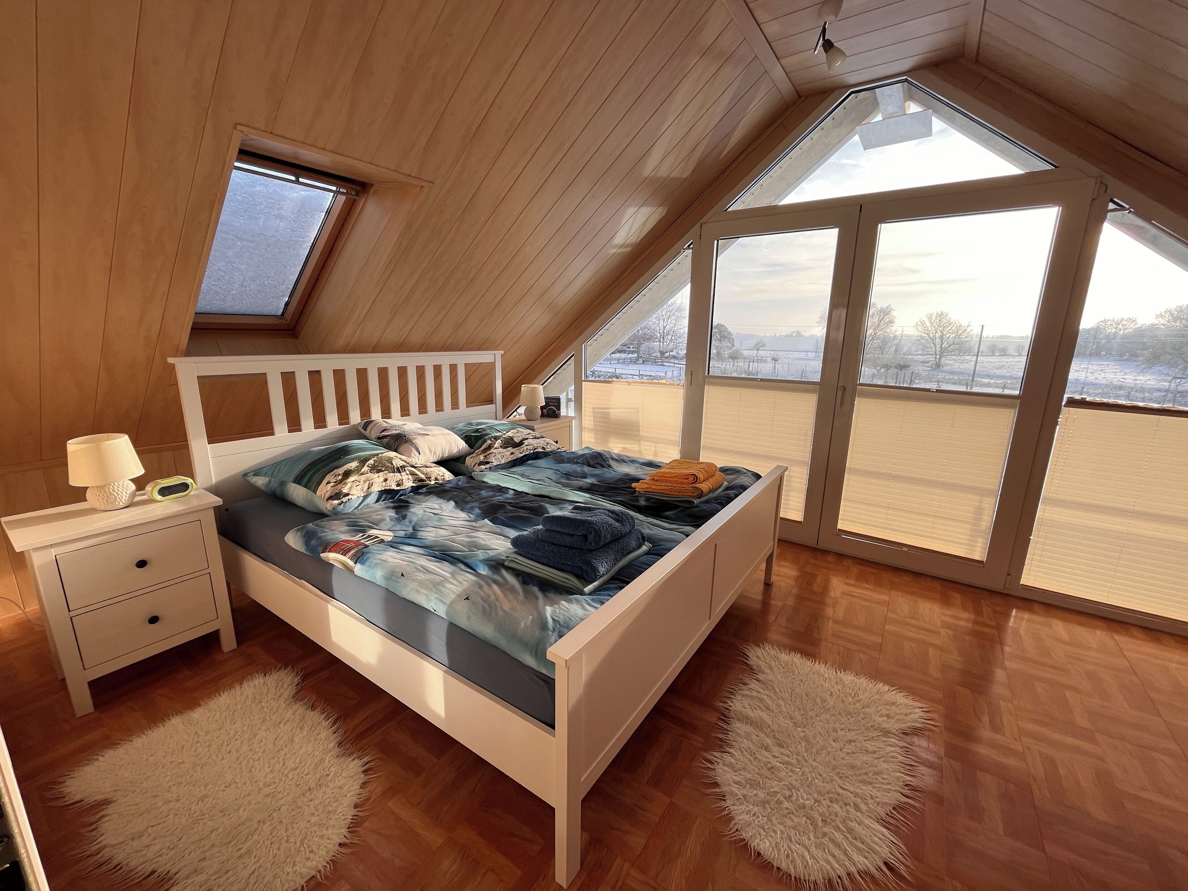 2 Schlafzimmer, Schreibtisch, kostenloses WLAN, Bettwäsche