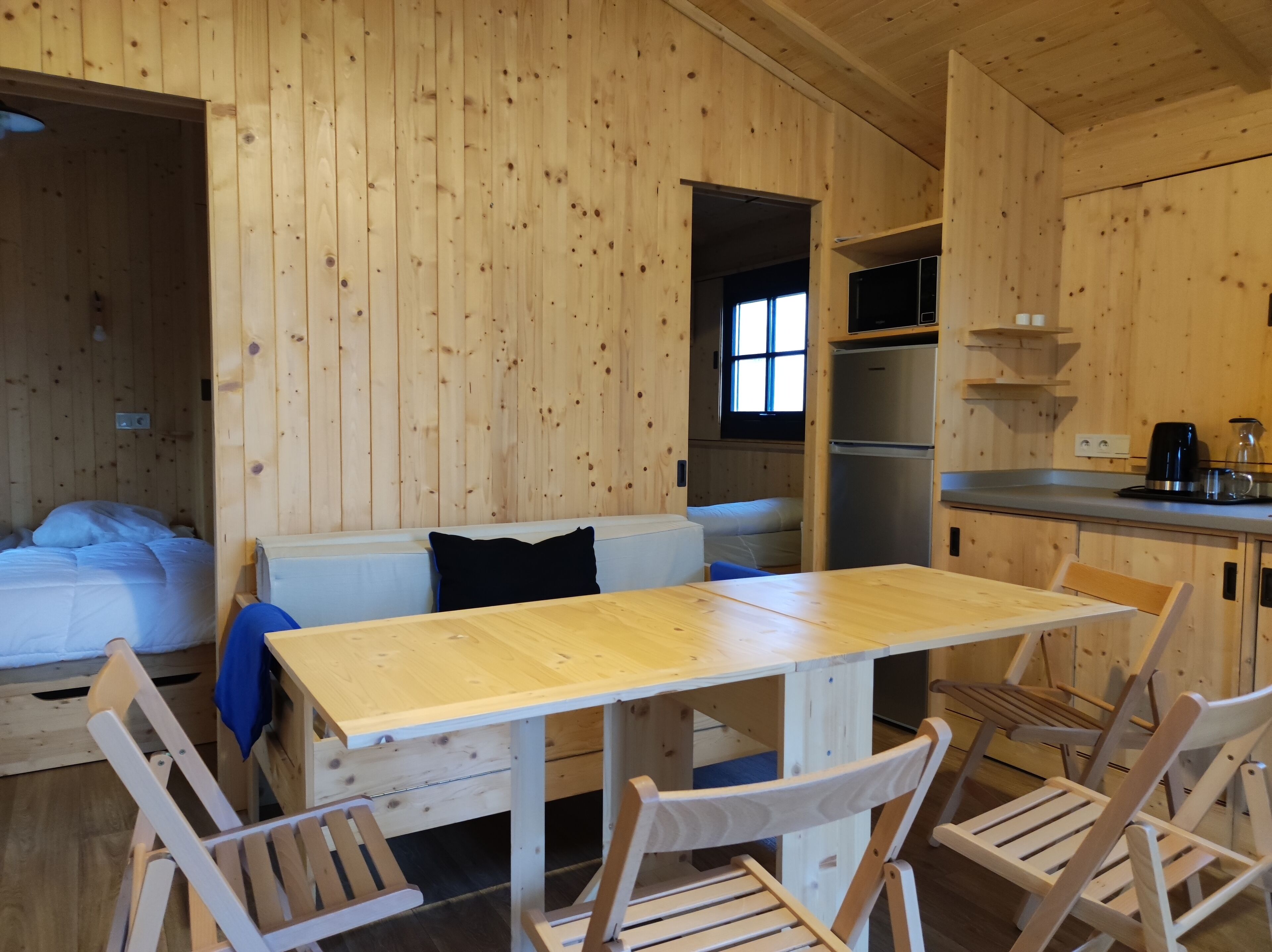 Chalet Familial, vue parc | Coin séjour