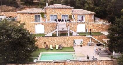 Logement avec piscine