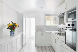 Microwave, oven, dishwasher, toaster