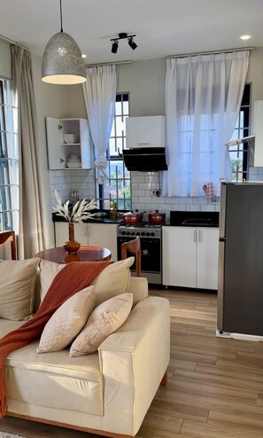 ラグジュアリー アパートメント | リビング エリア