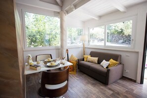 TV connectée, cheminée