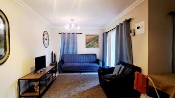 TV connectée, cheminée