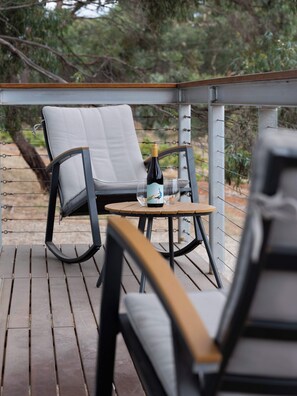 Deluxe-Villa, 1 Queen-Bett, Blick auf den Weinberg | Terrasse/Patio