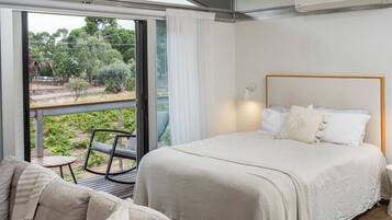 Deluxe Villa, 1 Queen Bed, Vineyard View | View from room
