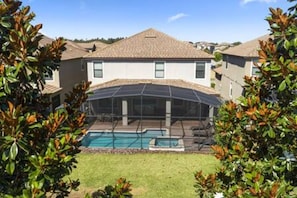 House | 9 bedrooms - CG 1407 Rolling Fairway Rolling Skies Poolside Cinema Spa Near Disney (Davenport)