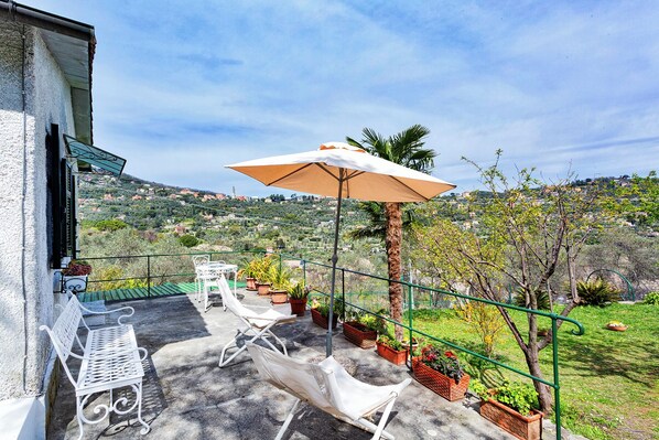 House, Garden View | Terrace/patio - Villa Rica by Wonderful Italy (Santa Margherita Ligure)