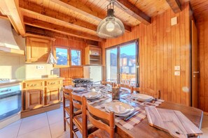 Dining - Chalet Altitude - Panoramic view - 8 pers (Bernex)