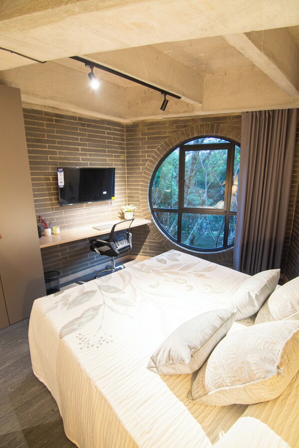 1 bedroom, WiFi, bed sheets - Apartment with view of the city in Laureles (Medellín)