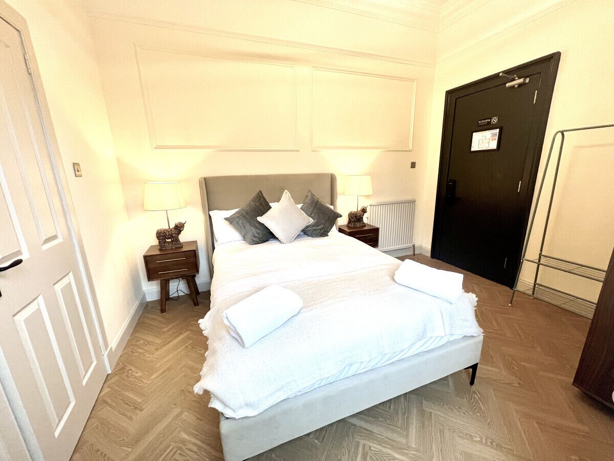 1 soveværelse, skrivebord, strygejern/strygebræt, gratis Wi-Fi