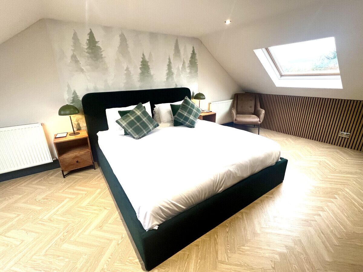 1 soverom, skrivebord og wi-fi