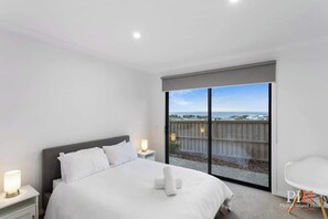 4 bedrooms, iron/ironing board, travel crib, WiFi