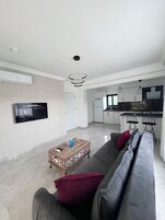 Standard Apartment | Laptop workspace, iron/ironing board, free WiFi, bed sheets