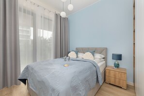 아파트, 침실 2개, 테라스, 해변 | 2 개의 침실, 각각 다르게 가구 비치, 다리미/다리미판, 무료 WiFi