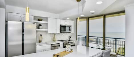 콘도, 침실 3개 | 전용 주방 | 냉장고, 오븐, 커피/티 메이커, 토스터