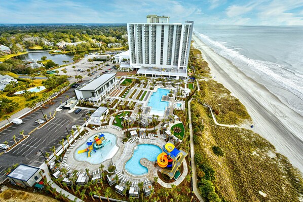 Condo, 3 Bedrooms | Exterior - Remodeled, Open Airy Condo, With Full Access , 1706 Brighton 3 Bedroom Condo (Myrtle Beach)