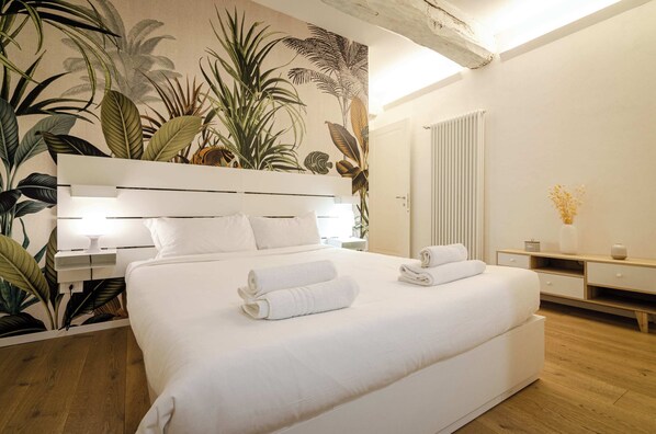 1 Schlafzimmer, Schreibtisch, Bügeleisen/Bügelbrett, WLAN