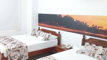 Twin Room, Private Bathroom | Premium bedding, individually furnished, desk, laptop workspace