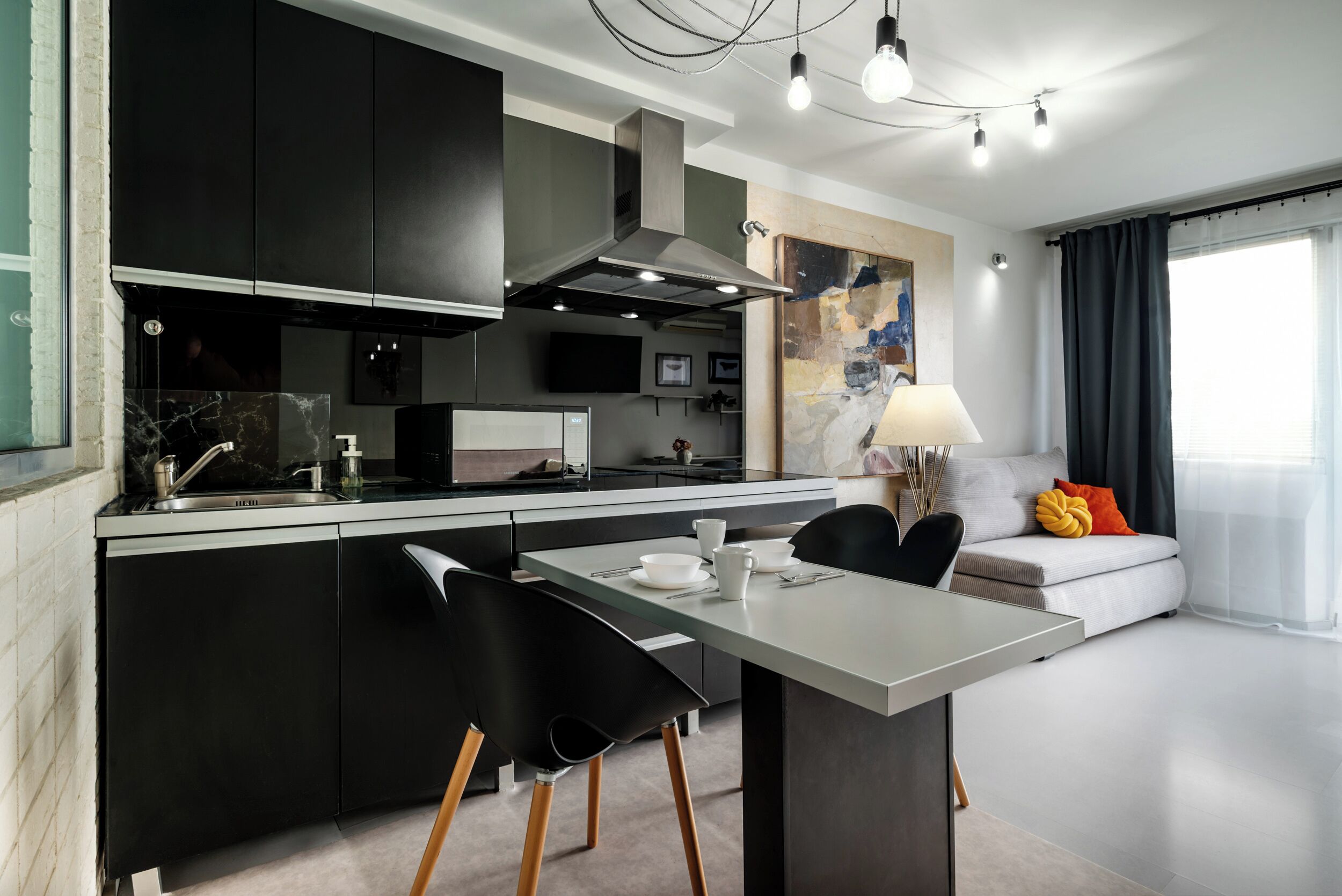 公寓 | 私人小型廚房 | 電冰箱、爐台、鍋具/餐盤/廚房用品