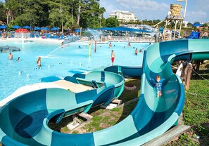 Condo, várias camas (Dunes of Panama 2104E) | Piscina | Piscina externa, piscina aquecida