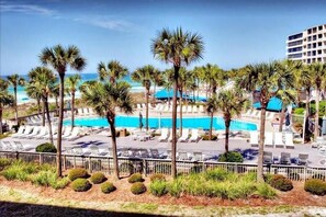 Condo, Multiple Beds (Dunes of Panama 2104E) | Pool | Outdoor pool, a heated pool - Dunes of Panama 2104e (Panama City Beach)