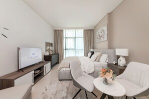 1 chambre, minibar, rideaux d’obscurcissement, système d’insonorisation