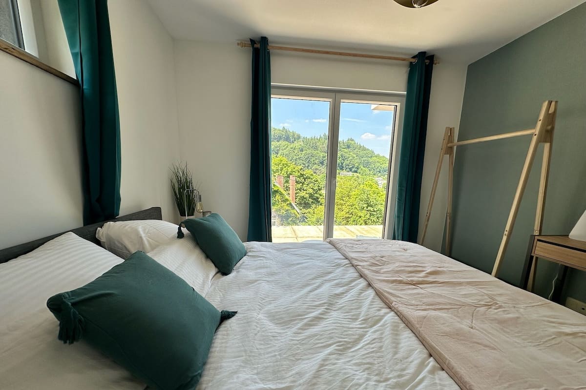 Apartamento estándar, vistas al valle | 1 dormitorio, wifi gratis, ropa de cama