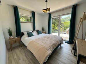 Appartamento Standard, vista valle | 1 camera, Wi-Fi gratuito, lenzuola