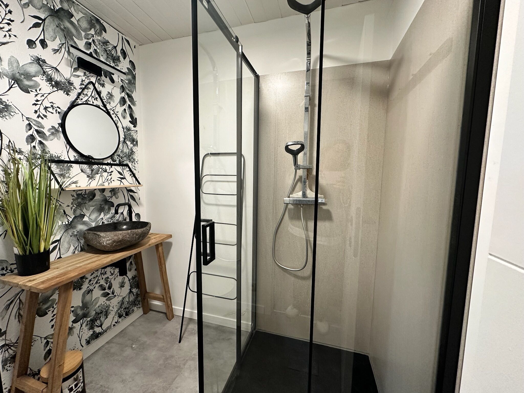 Standard Apartment, Valley View | Bathroom | Hair dryer, towels