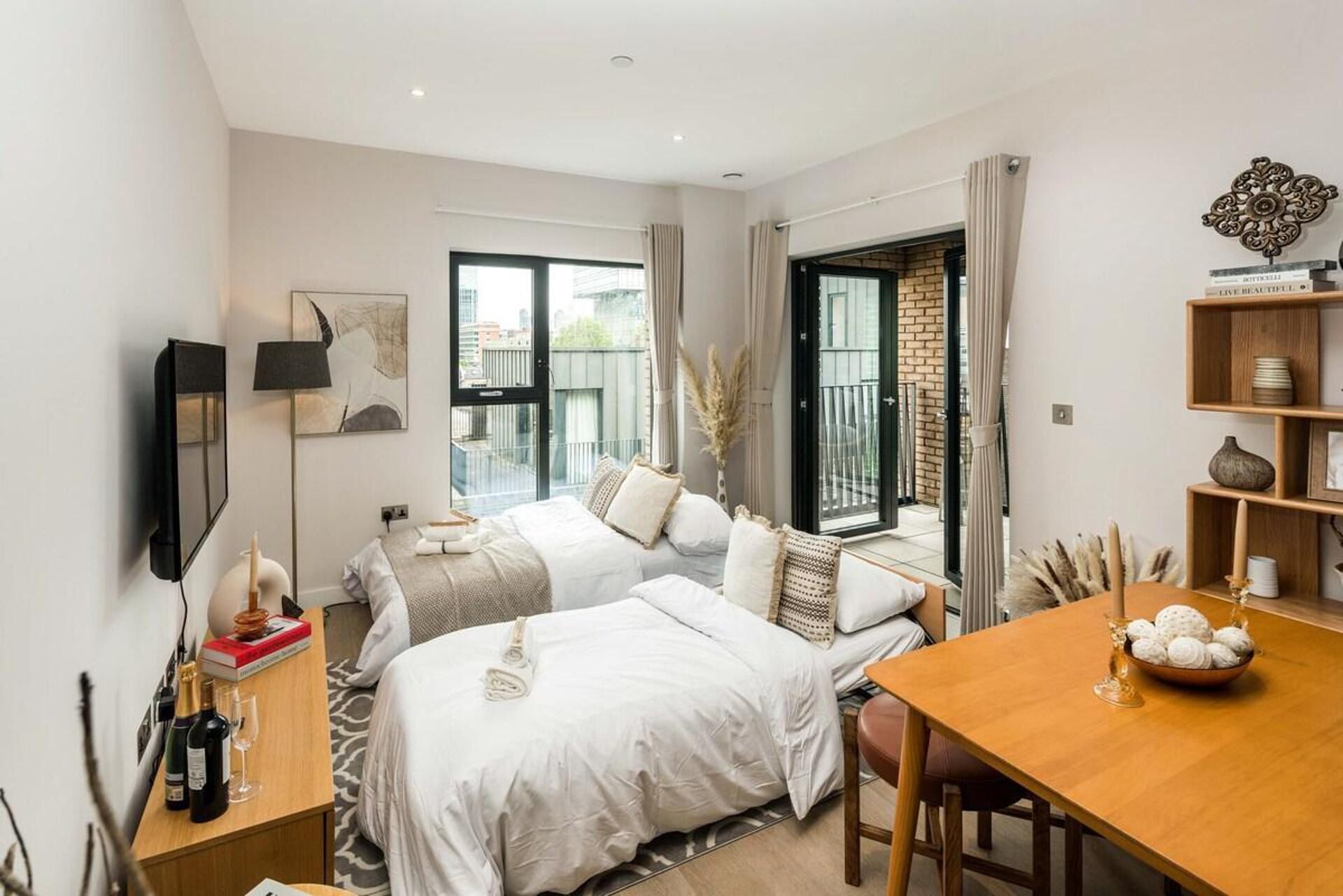 公寓 | 1 間臥室、熨斗/熨衣板、免費無線上網、床單