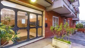 Facciata della struttura