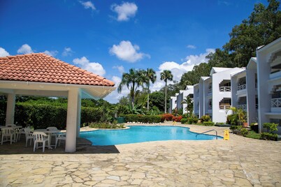 Near Sosua beaches, playa Alicia, and airport Gregorio Luperon, condo style