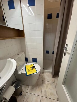 Shower, towels - Seafront, "Etoile 2 Mers" apartment (Mers-les-Bains)