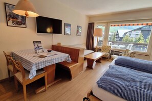 Living area - Haus Matten - Studio Findeln (Zermatt)