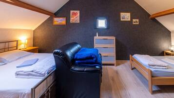 2 chambres, lit parapluie, Wi-Fi