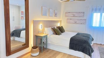 1 غرفة نوم وواي فاي وملاءات أسرّة