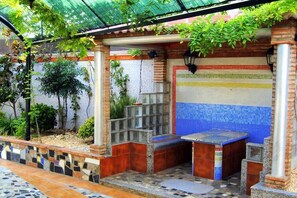 Enceinte de l’hébergement