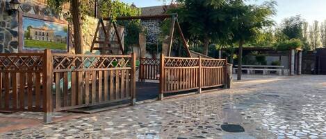 Enceinte de l’hébergement