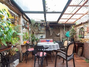 Restauration en plein air