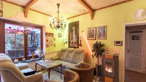 Living area - Ferienwohnung mit Wintergarten in Wismar (Wismar)